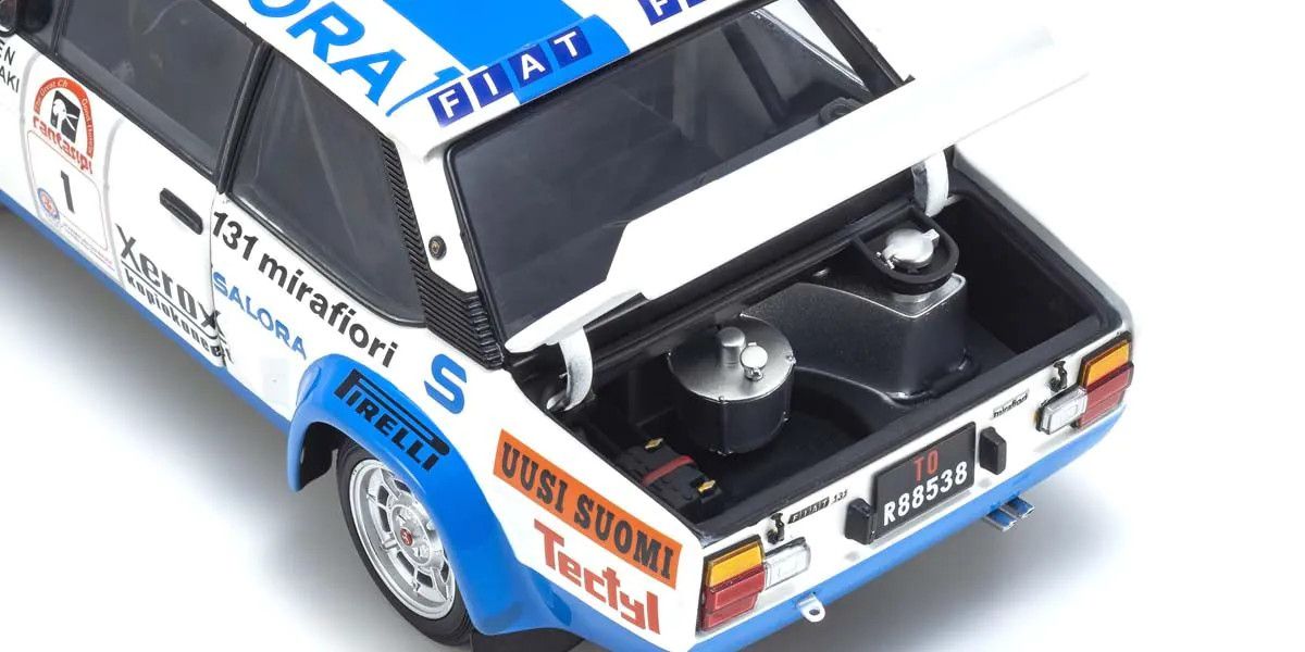 1/18 Scale Fiat 131 Abarth 1980 1000 Lake #1 Model