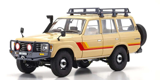 1/18 Scale Toyota Land Cruiser 60 with Optional Parts Beige