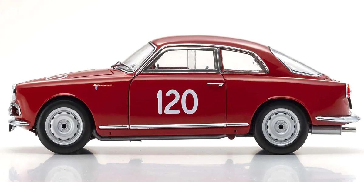 1/18 Scale Alfa Romeo Giulietta SV Mille Miglia 1956