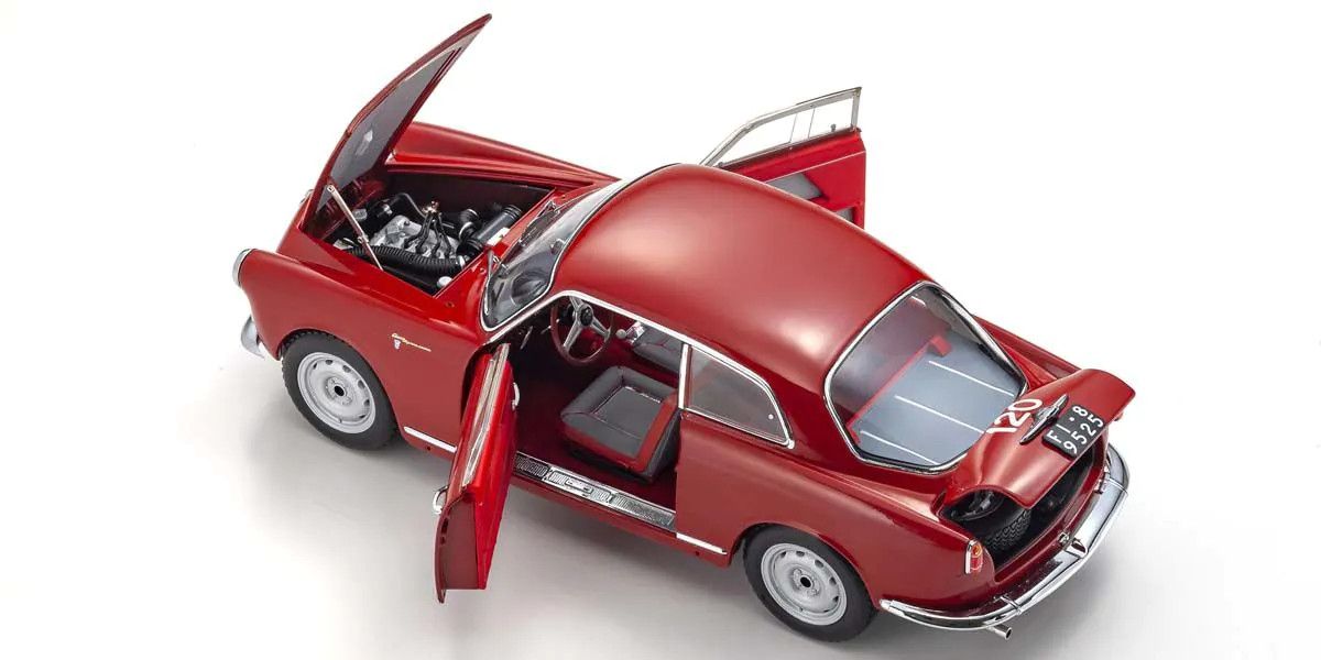 1/18 Scale Alfa Romeo Giulietta SV Mille Miglia 1956