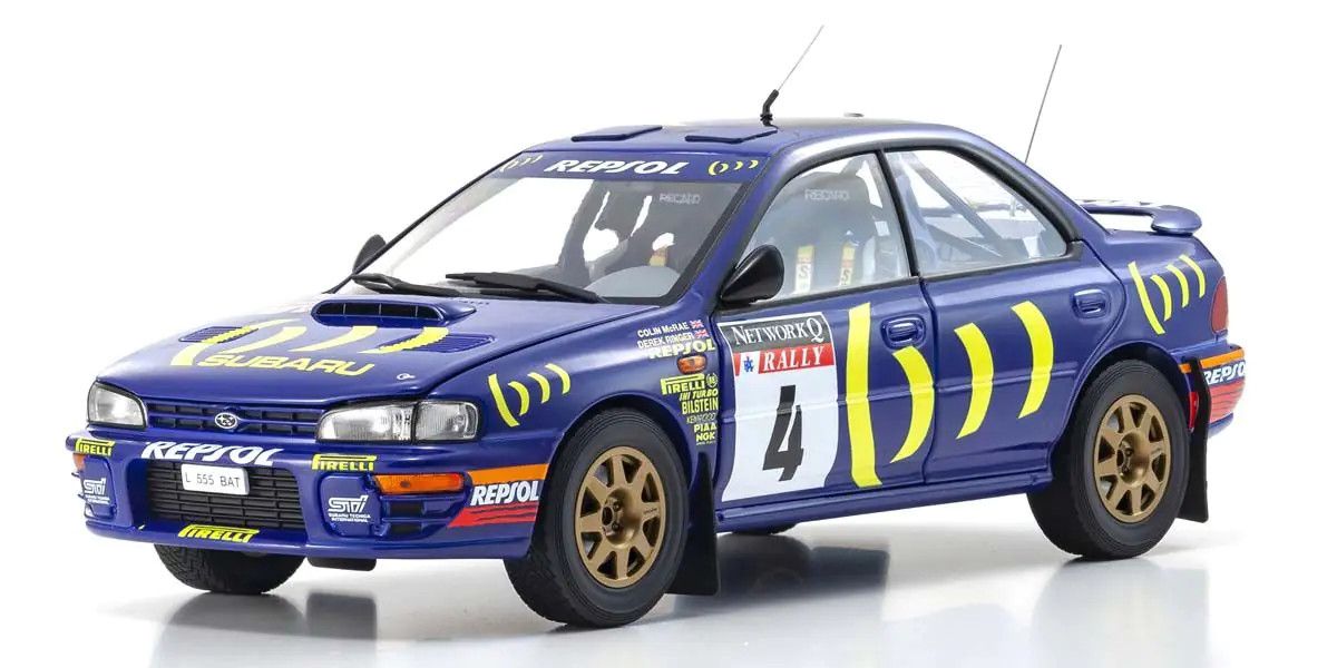 1/18 Scale Subaru Impreza 1994 RAC #4 Model