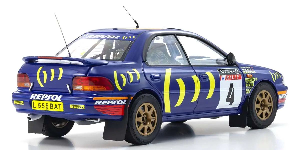 1/18 Scale Subaru Impreza 1994 RAC #4 Model