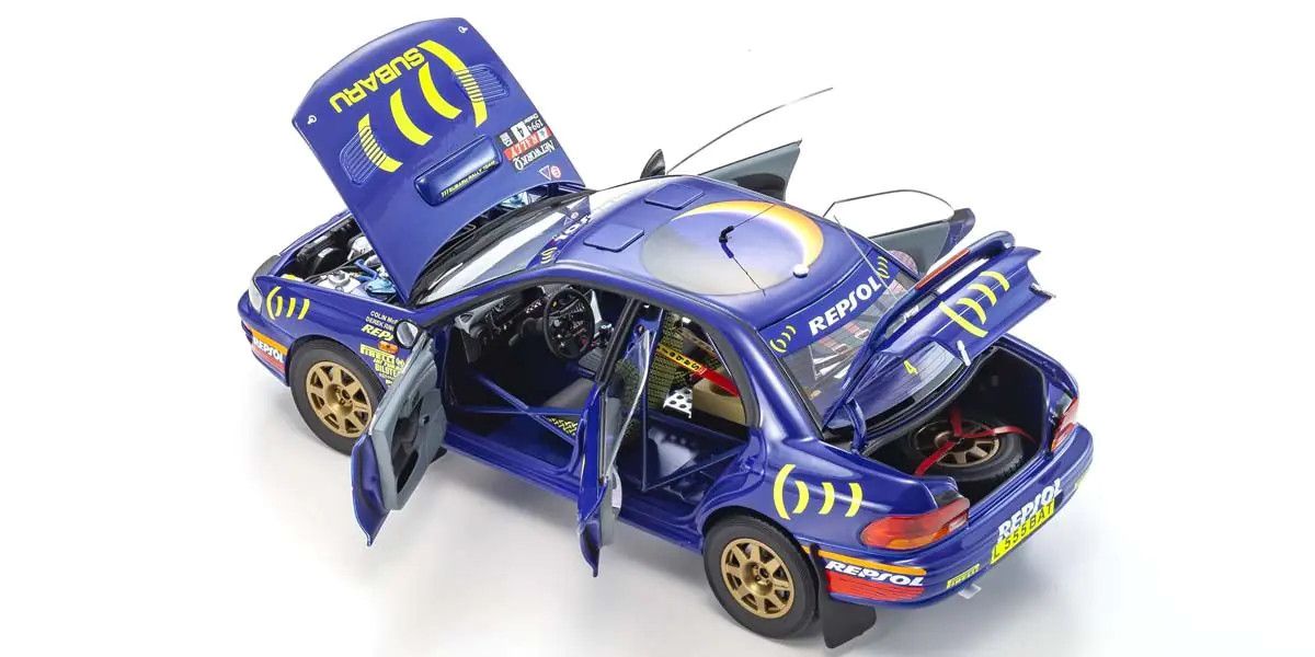 1/18 Scale Subaru Impreza 1994 RAC #4 Model