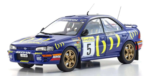 1/18 Scale Subaru Impreza 1995 Monte Carlo #5 Model