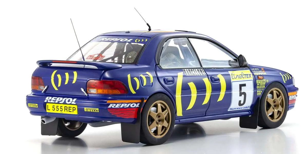 1/18 Scale Subaru Impreza 1995 Monte Carlo #5 Model