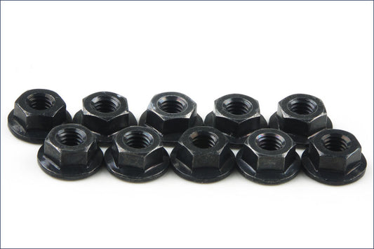 Nut (M4X4.5mm) Flanged (10Pcs)