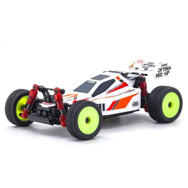 Mini-Z Buggy Turbo Optima Mid Special, White, Readyset