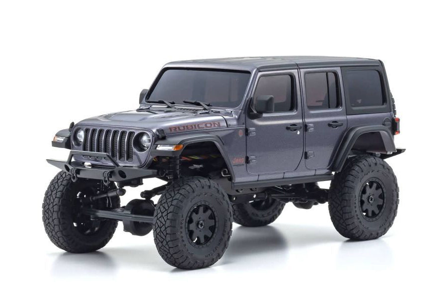 Mini-Z 4x4 Jeep Wrangler Rubicon Grey