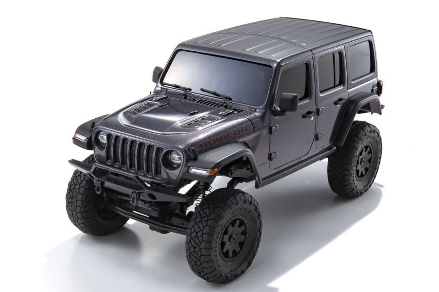 Mini-Z 4x4 Jeep Wrangler Rubicon Grey