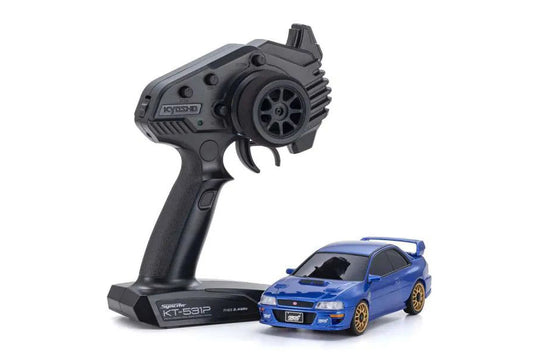 MINI-Z AWD Subaru Impreza STi 22B Blue