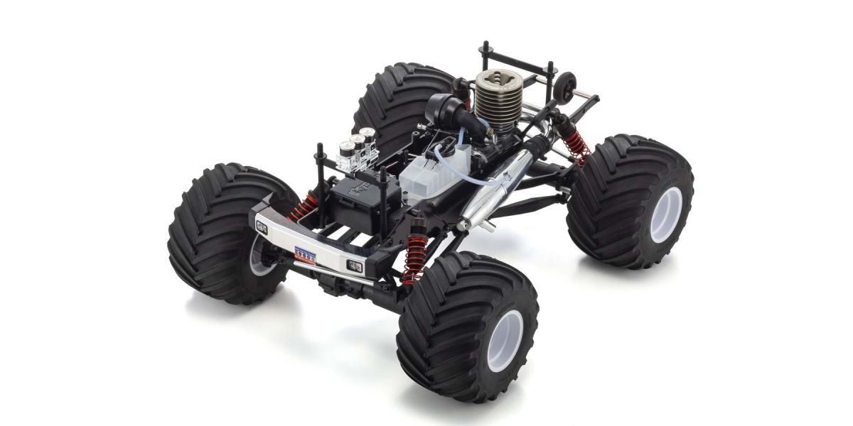 USA 1 Nitro 1/8 Scale Radio Controlled Monster Truck w/ .2