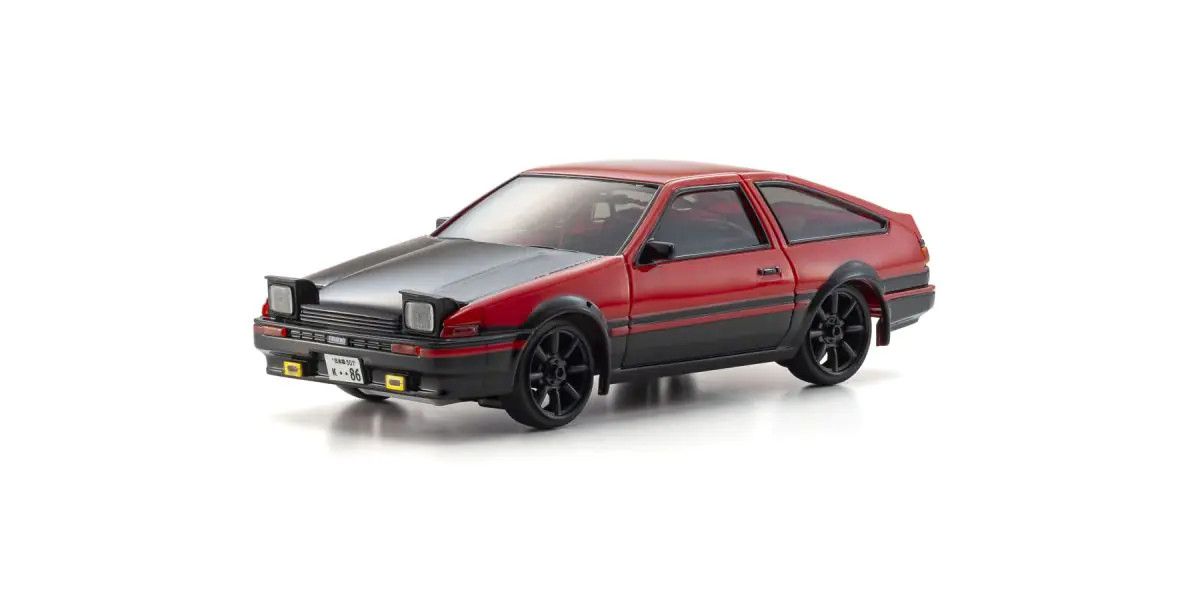 First Mini-Z Trueno AE86 Red RC Car