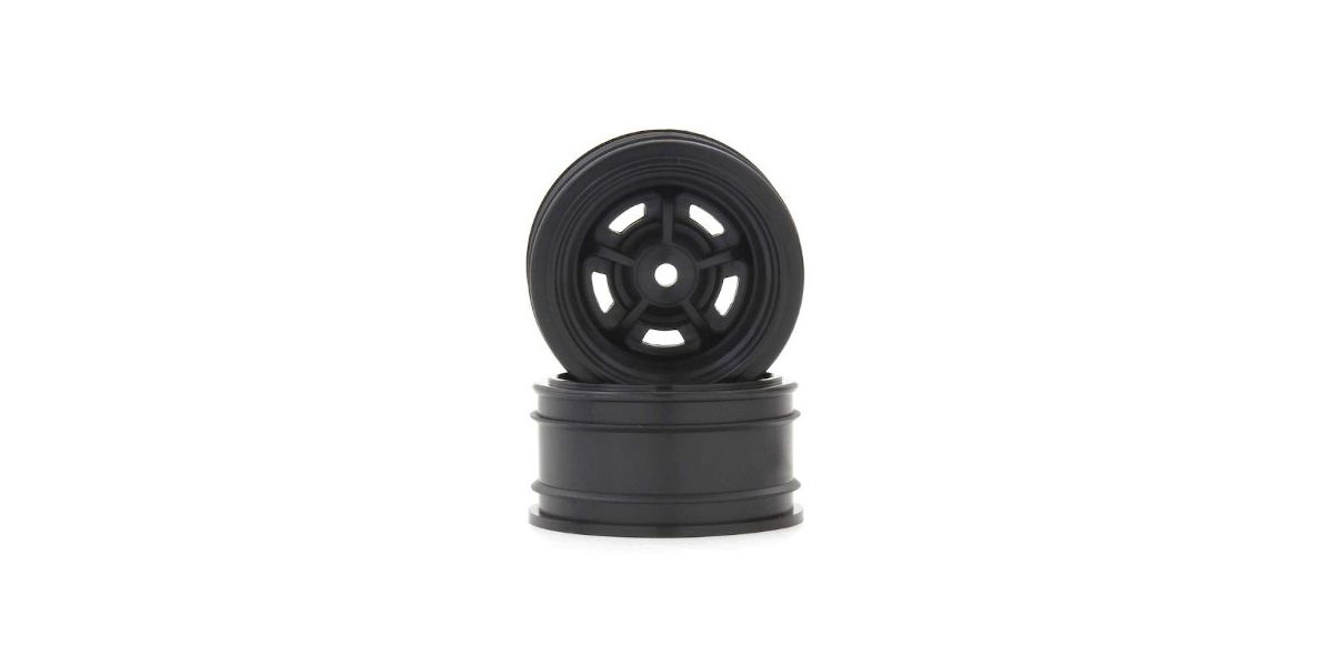 Rostyle Wheel, for FZ02, Black 2pcs