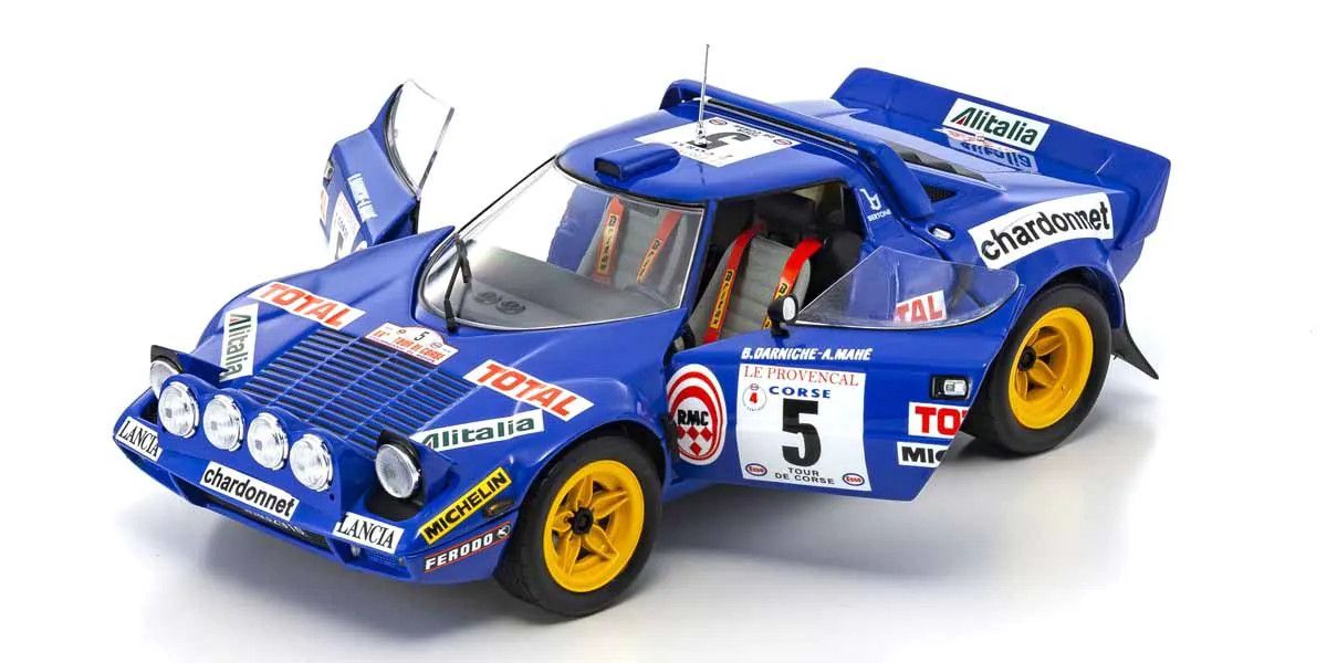 1/18 Scale Lancia Stratos HF 1976 Tour de Corse #5 Diecast