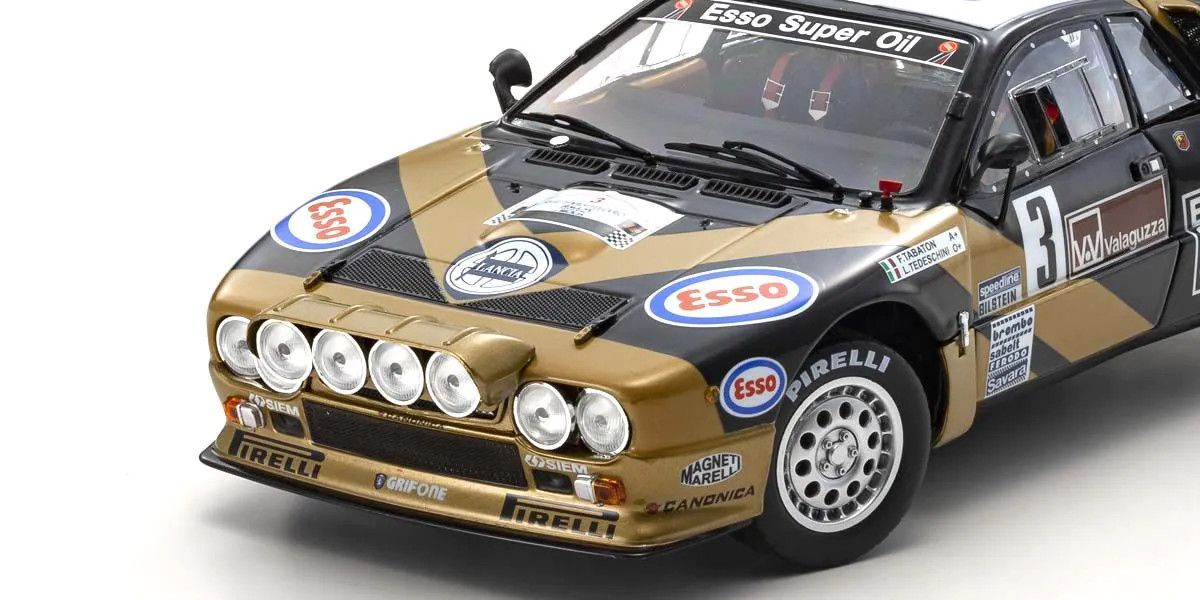 1/18 Scale Lancia Rally 037 1985 Targa Florio #3 Diecast