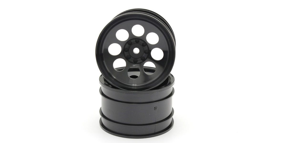 8 Hole Wheel 50mm (Black/2pcs/ Optima)