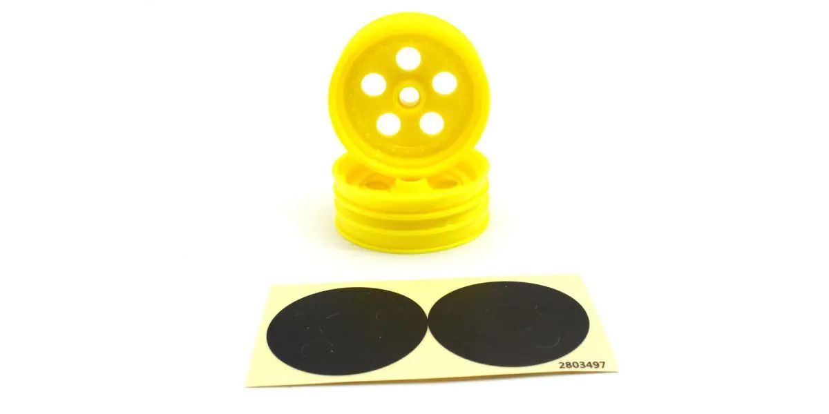 Front Wheel (Yellow/2pcs/ Tomahawk)