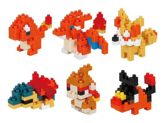 Pokemon Type Fire Set 1 "Pokemon", Nanoblock mininano