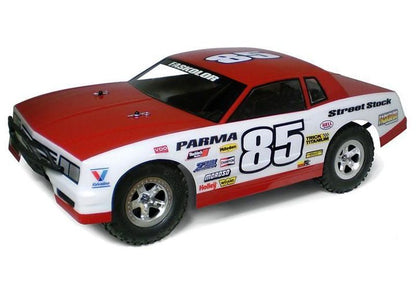 1/10 Parma '85 Street Stock Short Course Oval Clear Body