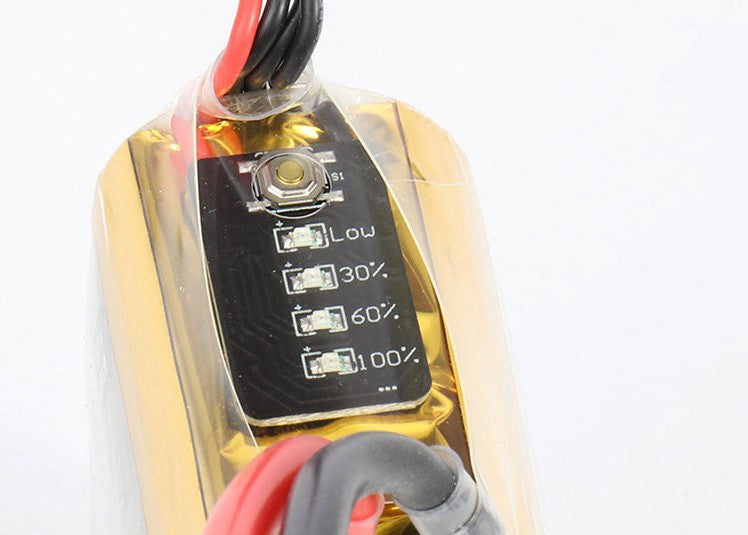 Pure Gold 50c 3s 5000mAh 11.1V Lipo Battery, w/ LED Battery C