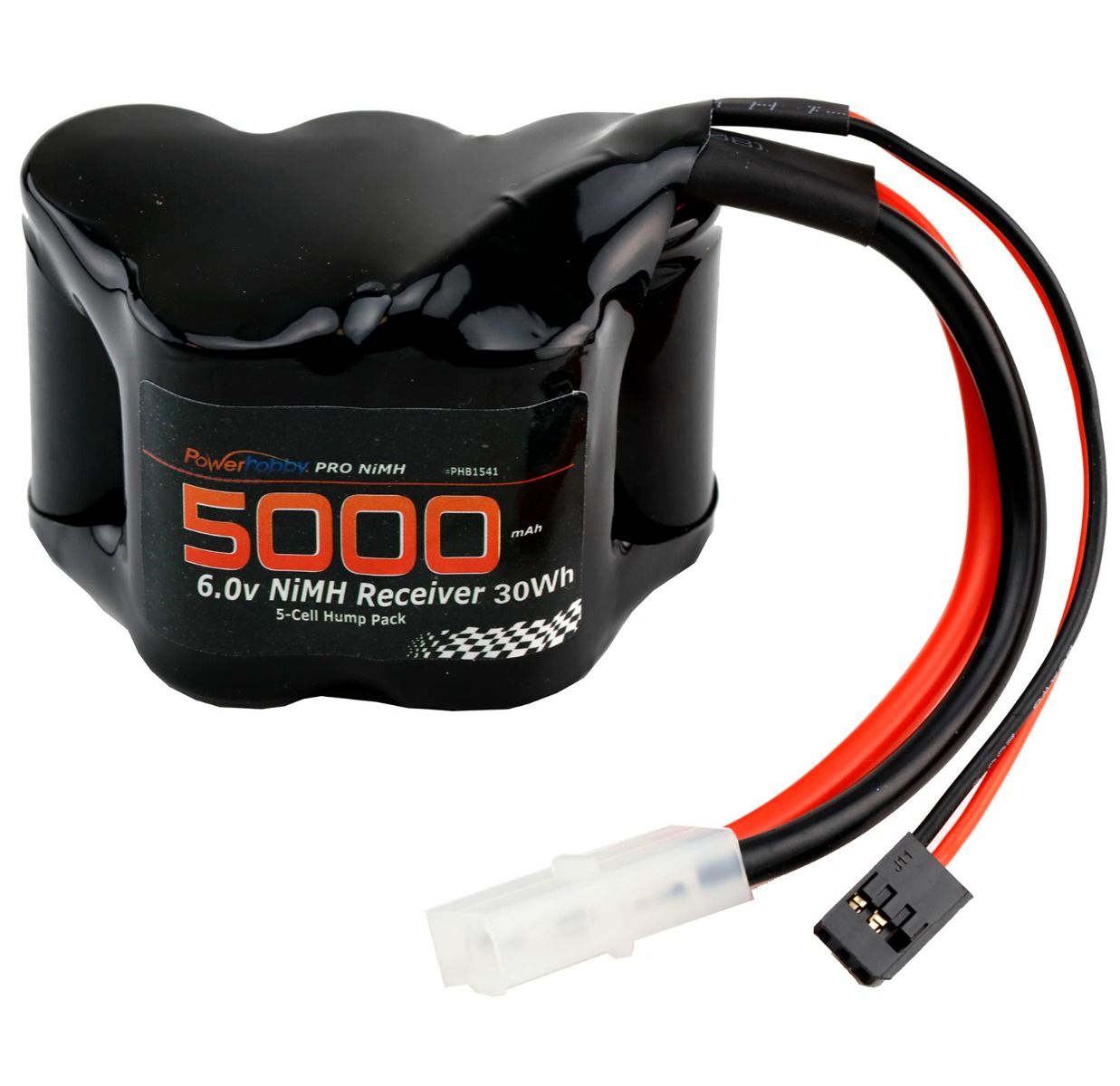 6V 5000mAh 5-Cell Hump Receiver NiMH RX Battery