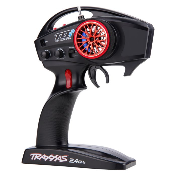 Metal Steering Transmitter Wheel RED FOR Traxxas TQI