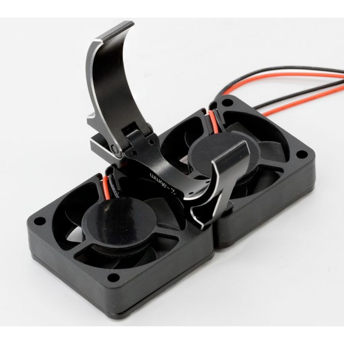 1/5 Aluminum Heatsink Dual High Speed Cooling Fans