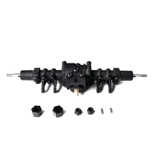 Rear Axle, Assembled, Fits Tetra 1/18 4X4