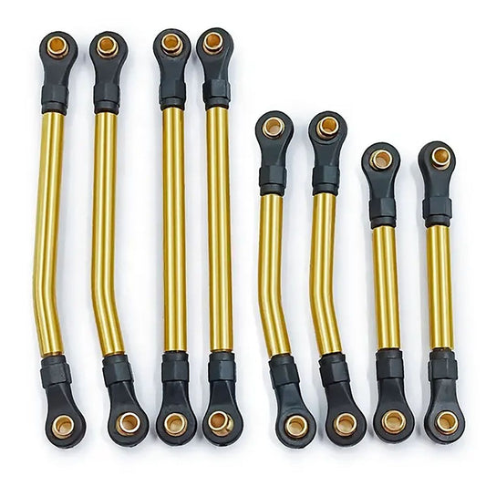 8pc Brass High Clearance Links Set, For Traxxas TRX-4M