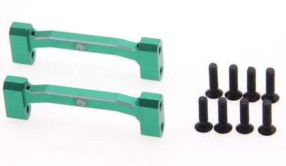 Aluminum Crossbar Shock Mount, Green, for Losi Mini LMT