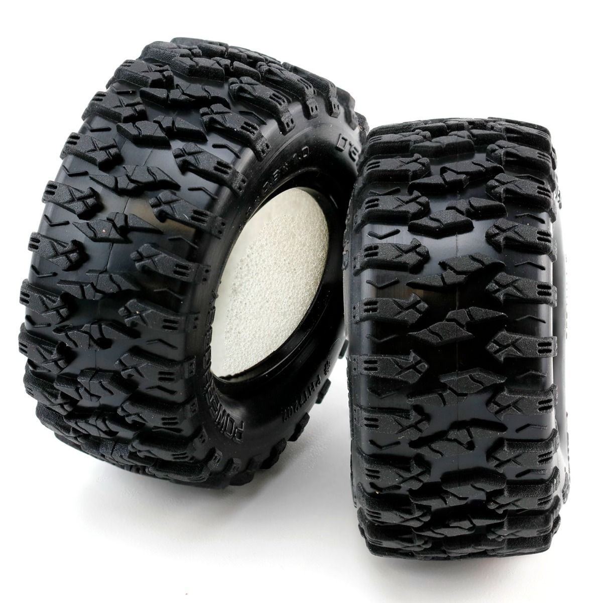 Armor 1.0" Micro Crawler Tires 1/24 Axial SCX24 C10 Jeep