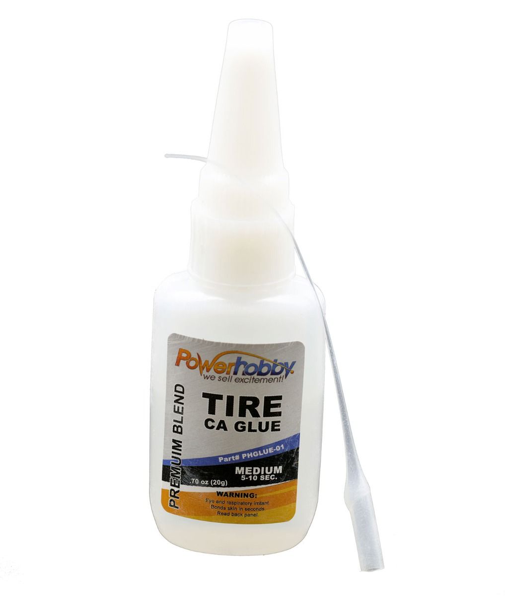 Premium Blend RC CA Tire Glue w/ Tip Medium 0.75oz