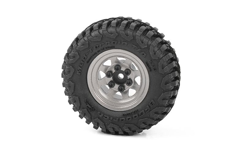 "Stamped Steel 1.0"' Stock Beadlock Wheels (Plain)"