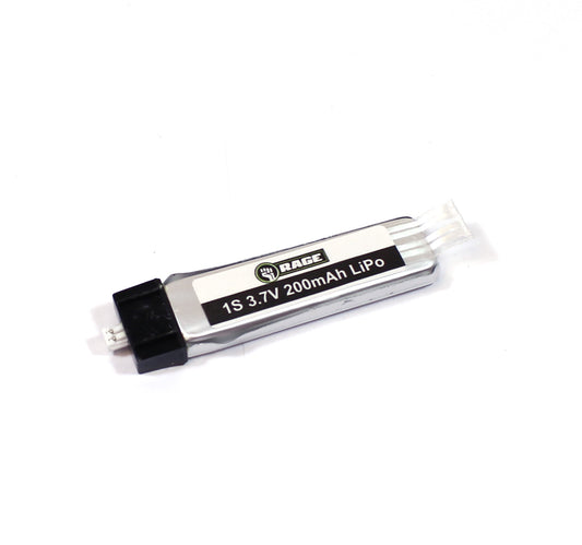 1S 3.7V 200mAh LiPo Battery; Beechcraft