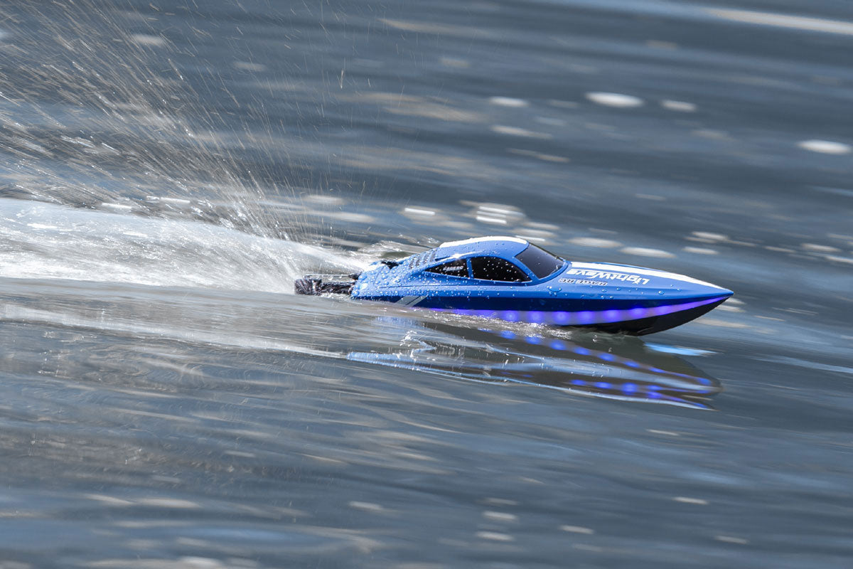 LightWave Electric Micro RTR Boat; Blue