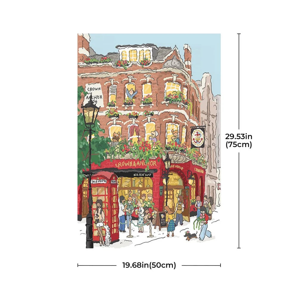 Welcome to Covent Garden 1000 Piece Jigsaw Puzzle