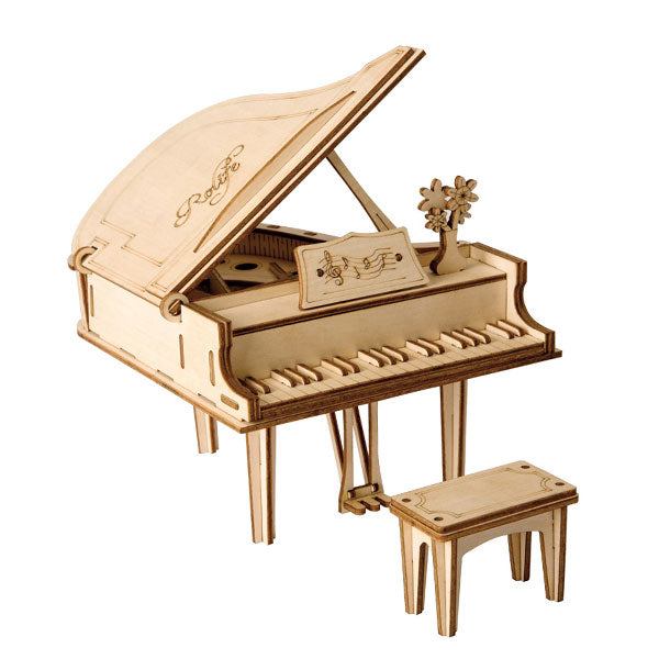 Classic 3D Wood Puzzles; Grand Piano