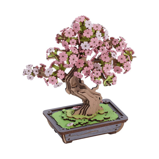 Sakura Bonsai DIY Wooden 3D Puzzle