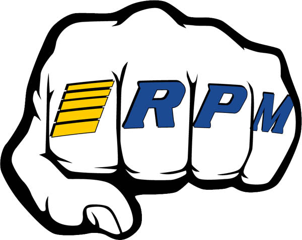 RPM Fist Logo Decal Sheets