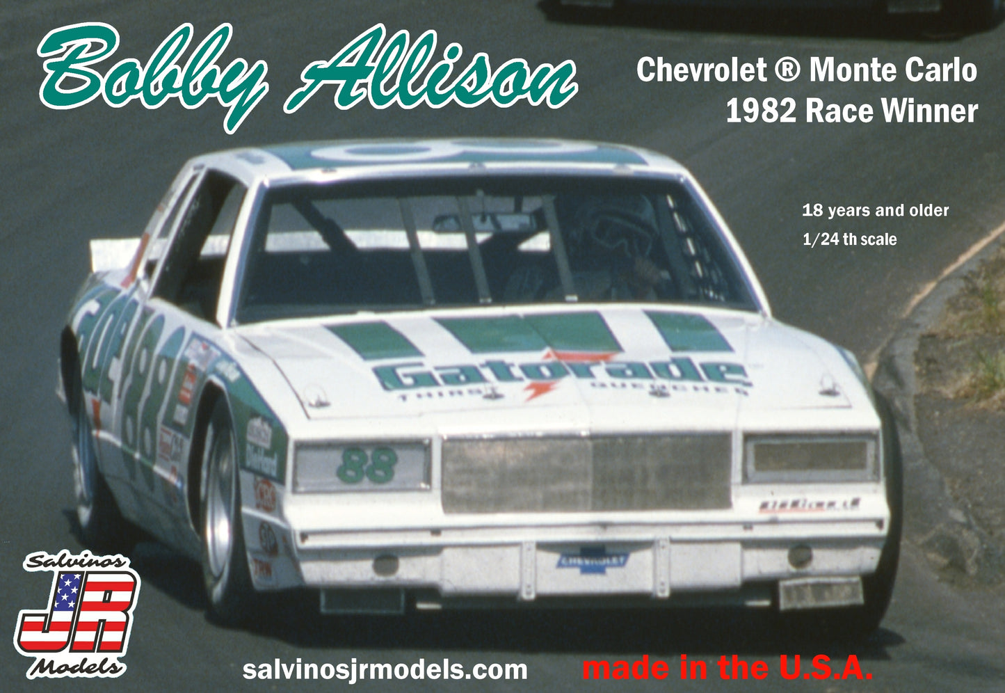 1/24 Bobby Allison Chevrolet Monte Carlo 1982 Race Winner