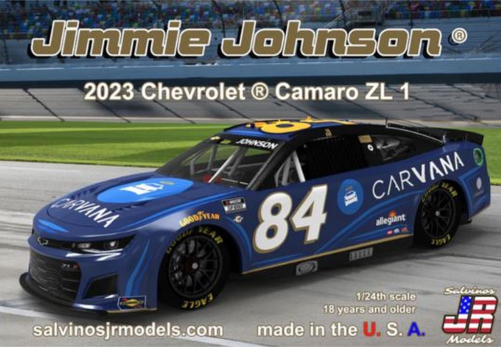 1/24th Legacy Motor Club Jimmie Johnson 2023 Camaro