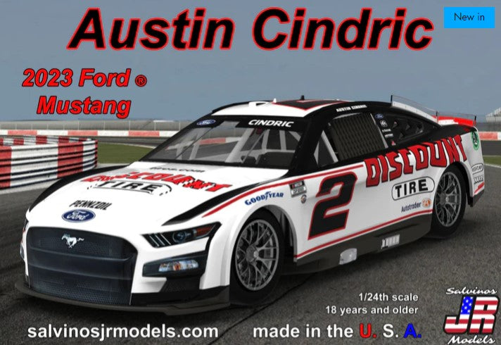 Team Penske, Austin Cindric Ford Mustang "Discount Tire"