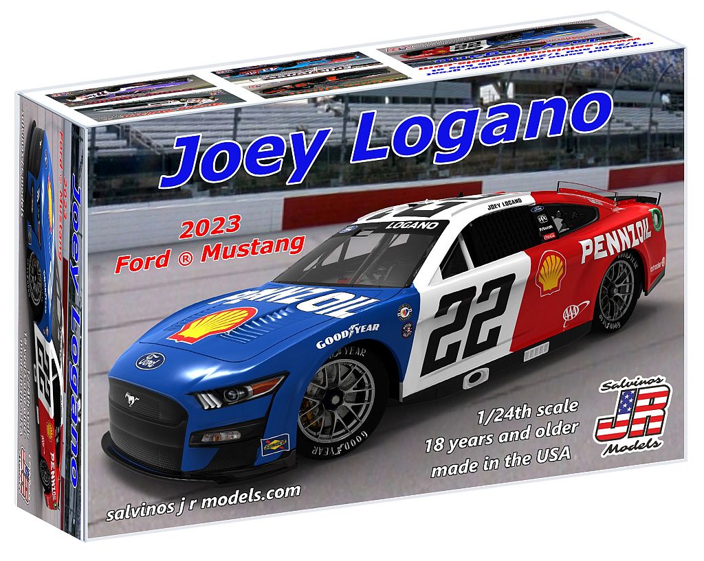 1/24 Scale Team Penske 2023 Joey Logano Ford Mustang