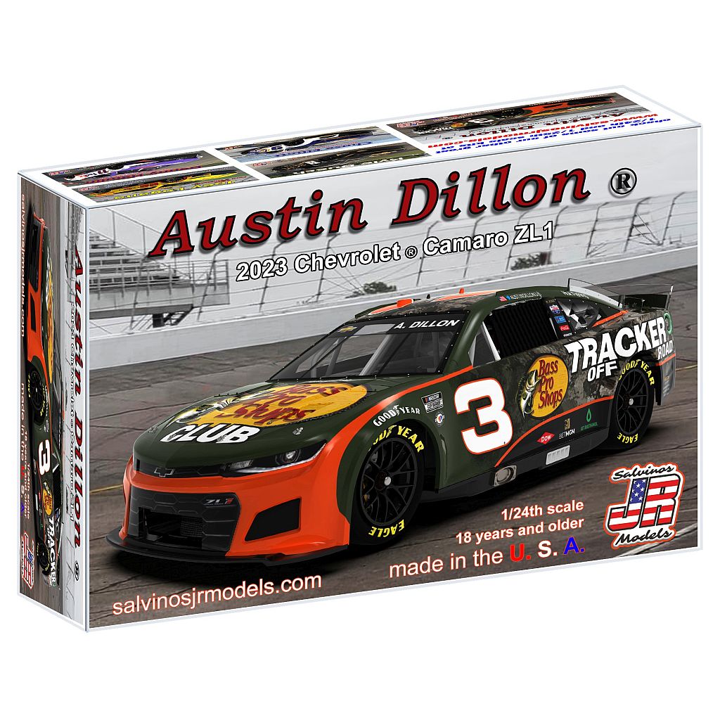 1/24 Scale Richard Childress Racing Austin Dillon Camaro