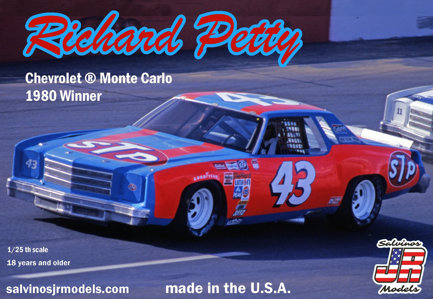 1/25 Richard Petty #43 1980 Chevrolet Monte Carlo Winner