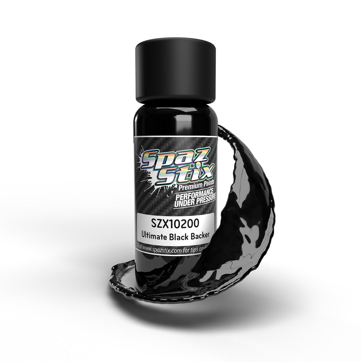 Ultimate Black Backer for Mirror Chrome, Airbrush, 2oz