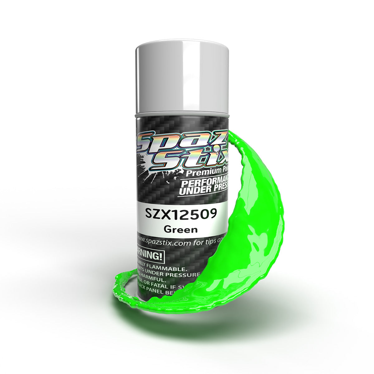 Solid Green Aerosol Paint, 3.5oz Can