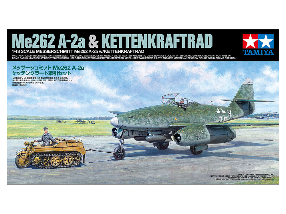 1/48 Messerschmitt Me262 A-2a with Kettenkraftrad