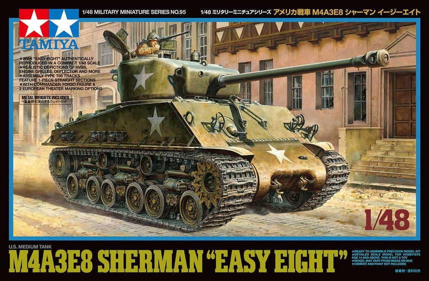 1/48 US Medium Tank M4A3E8 Sherman