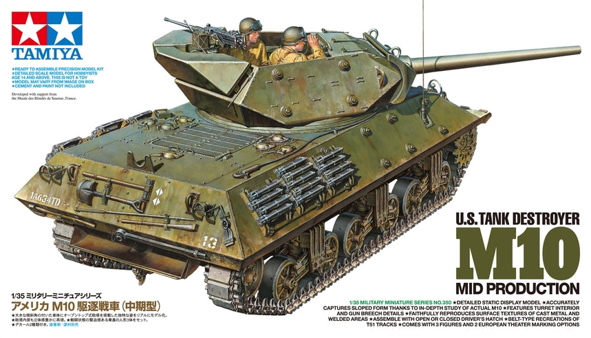 1/35 US Tank Destroyer M10 Mid Prod